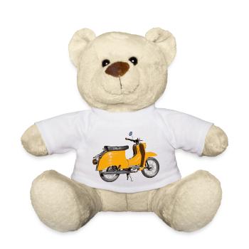 Swallow graphic Sahara Brown 2 - Teddy Bear - white - Front
