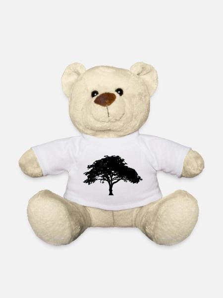 arbre - Nounours - blanc