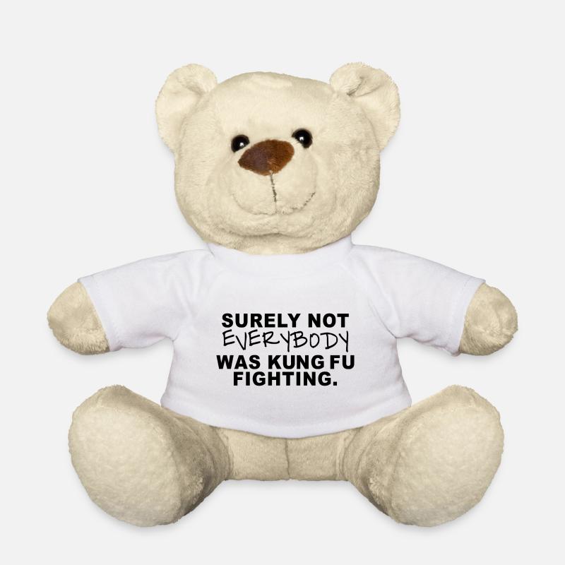 sicherlich war nicht jeder kung fu kampfherkunft - Teddy - Weiß
