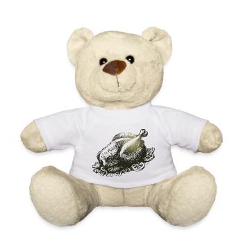 Chicken - Teddy Bear - white - Front
