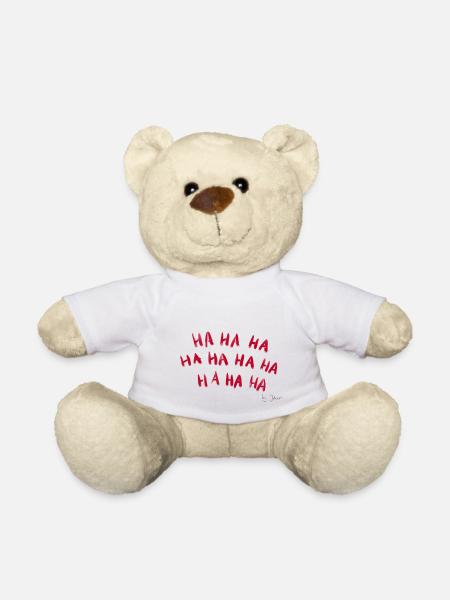HA HA HA HA HA HA HA HA HA HA - Nounours - blanc