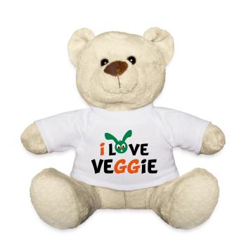 vegetarier - Teddy - Weiß - Vorne