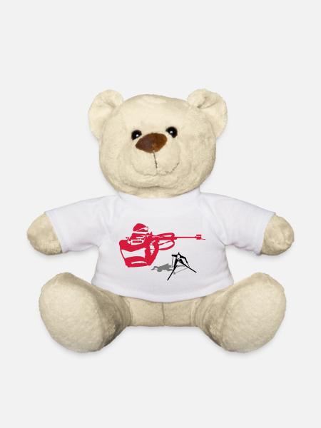biathlon - Nounours - blanc