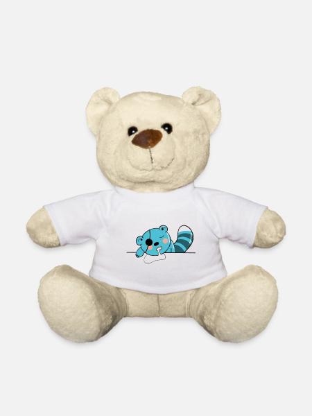 Pirate bear - Teddy - Weiß