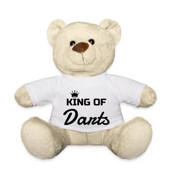 Darts Ziel Sport Sportler Spieler - Teddy - Weiß - Vorne