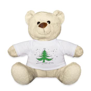 Tanne - Teddy - Weiß - Vorne