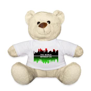 planet Earth - Teddy Bear - white - Front