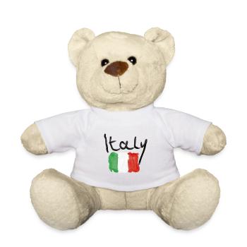 Italie - Nounours - blanc - Devant