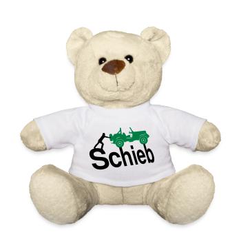 Schieb Jeep - Teddy - Weiß - Vorne