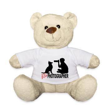 PHOTOGRAPHE CHIEN - Nounours - blanc - Devant