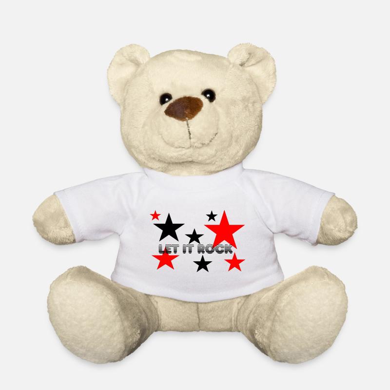 Let it Rock - Teddy - Weiß
