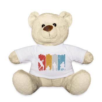 Lebendige Tanzsilhouetten - Teddy - Weiß - Vorne