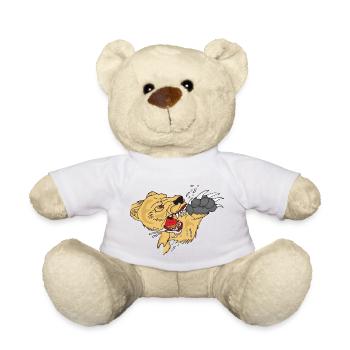 Grizzly ours - Nounours - blanc - Devant