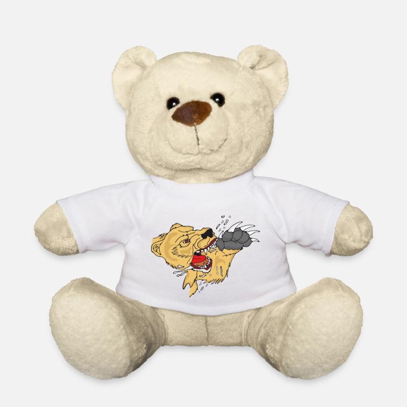 Grizzly ours - Nounours - blanc