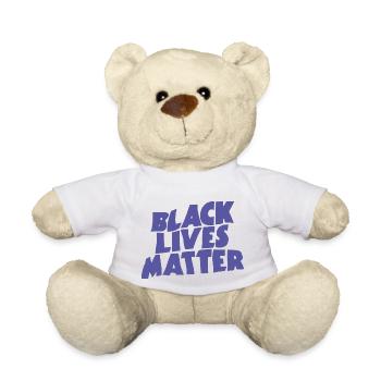Les vies noires comptent - Nounours - blanc - Devant