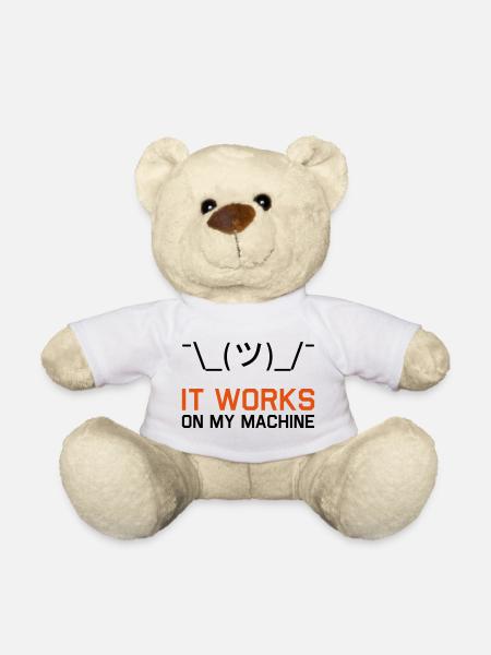 Ça marche sur mon ordinateur. - Nounours - blanc