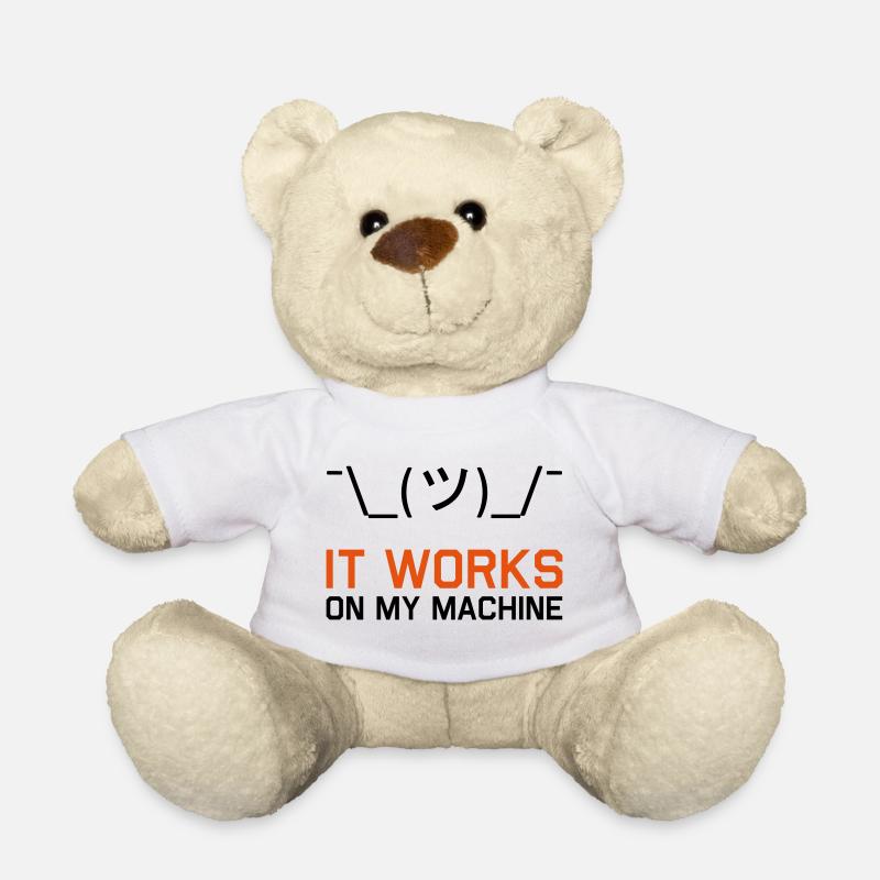 Ça marche sur mon ordinateur. - Nounours - blanc