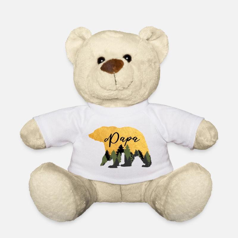 Bear Dad for Father's Day - Teddy Bear - white