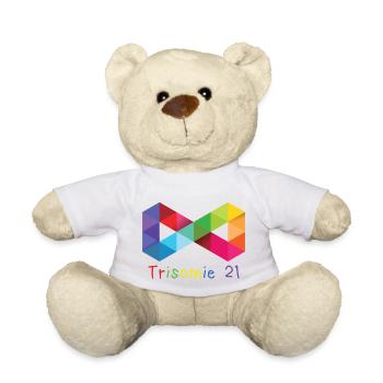 Trisomie 21 - Teddy - Weiß - Vorne
