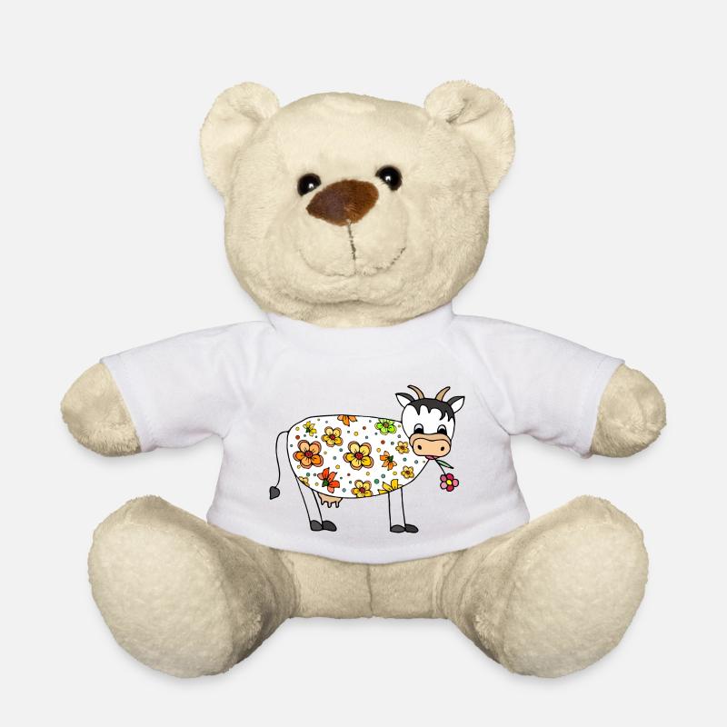 Vache - Nounours - blanc