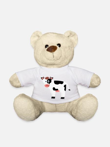 Kuh - Teddy - Weiß