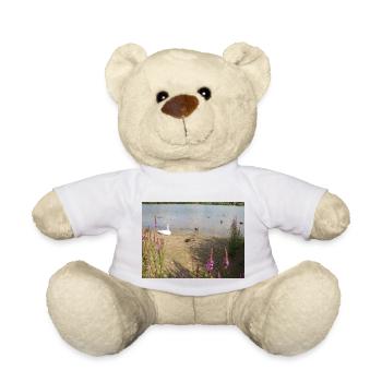 ENTE IN EINEM SEE - Teddy - Weiß - Vorne