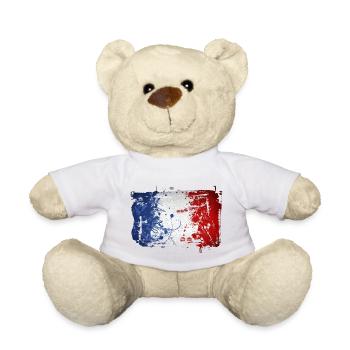 France - Nounours - blanc - Devant