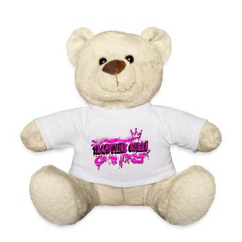 Trampoline Graffiti Queen - Nounours - blanc - Devant