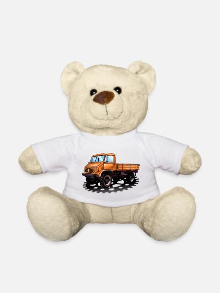 Unimog - Oldtimer - Offroad - Universal Motorgerät - Teddy - Weiß
