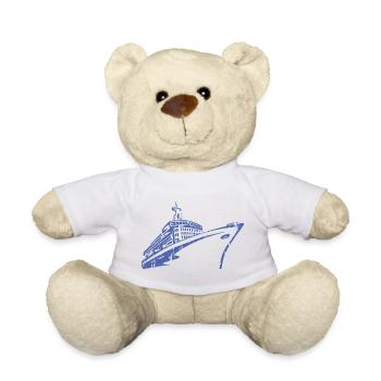 Bateau de croisière Navire de croisière Luxe - Nounours - blanc - Devant