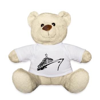 Bateau de croisière Navire de croisière Luxe - Nounours - blanc - Devant
