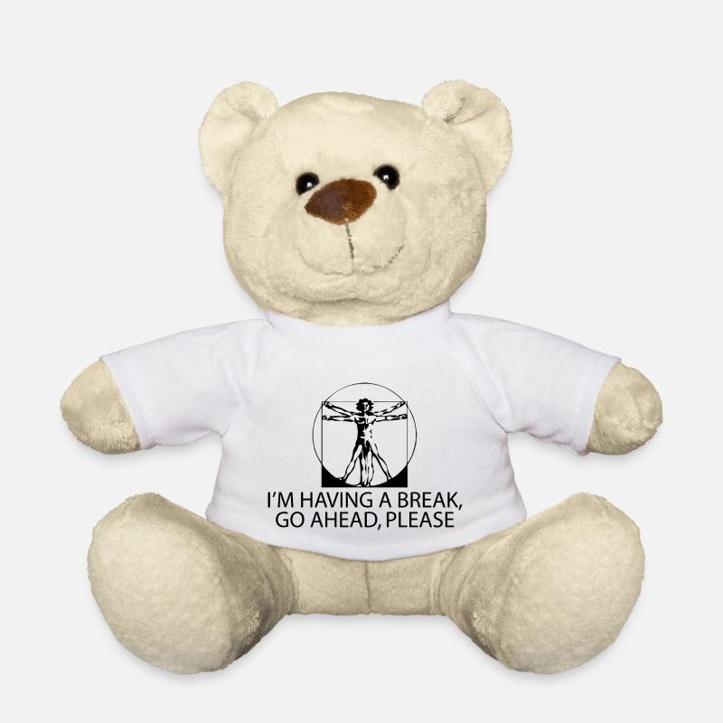 Fun Fun Drôle - Nounours - blanc