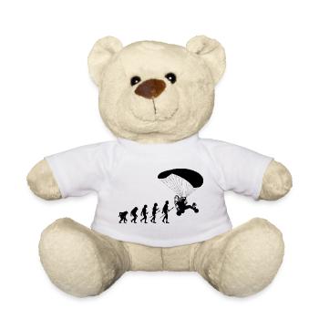 Trike-Gleitschirm Evolution Paragleiten mit Motor - Teddy - Weiß - Vorne
