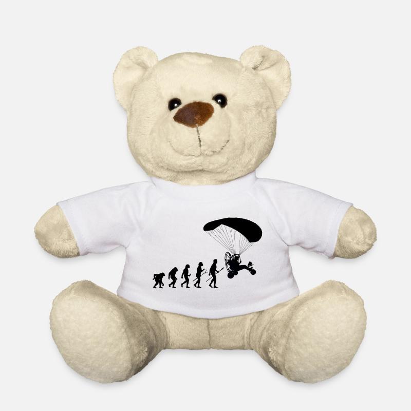 Trike-Gleitschirm Evolution Paragleiten mit Motor - Teddy - Weiß
