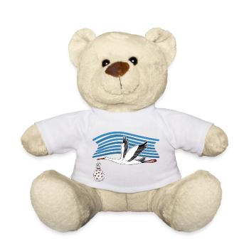 Oiseau - Nounours - blanc - Devant