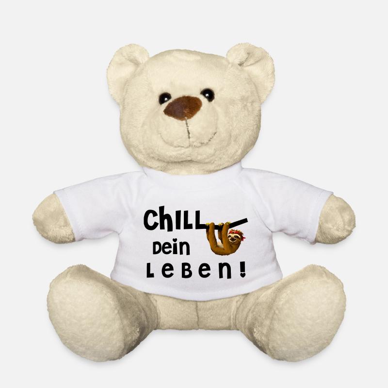 Chill Dein Leben - Teddy - Weiß