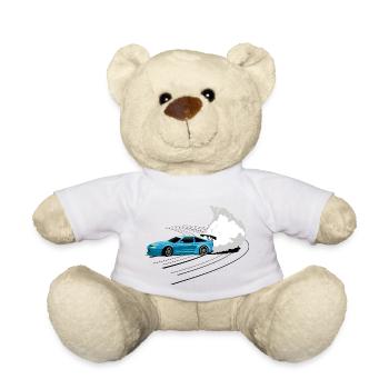 Auto am driften - Teddy - Weiß - Vorne