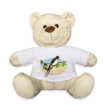 Vogel - Teddy - Weiß - Vorne