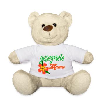 Gesegnete Mama - Teddy - Weiß - Vorne