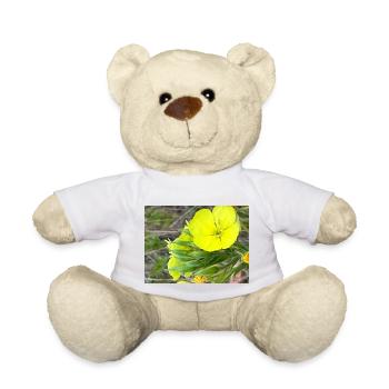 Fleur jaune - Nounours - blanc - Devant