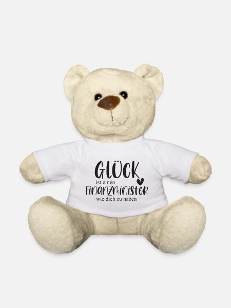 Finanzminister Christian Lindner FDP Politik - Teddy - Weiß