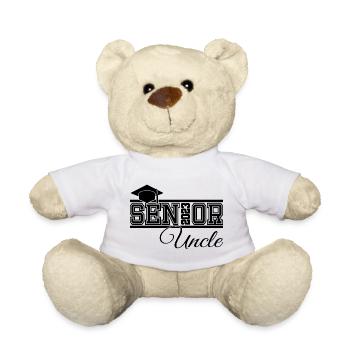 Senior 2023 Onkel stolzer Onkel des Absolventen - Teddy - Weiß - Vorne