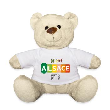 Nutri Alsace - Nounours - blanc - Devant