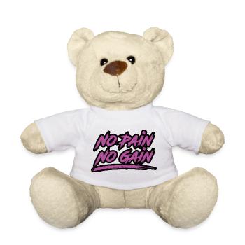 On n’a rien sans rien - Nounours - blanc - Devant