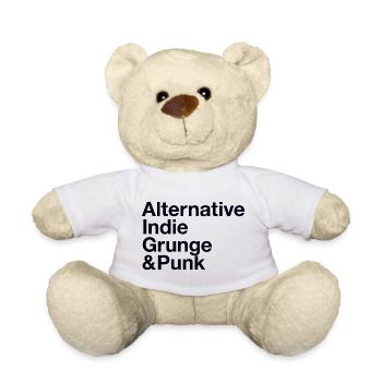Style de musique Alternative Indie Grunge Punk - Nounours - blanc - Devant