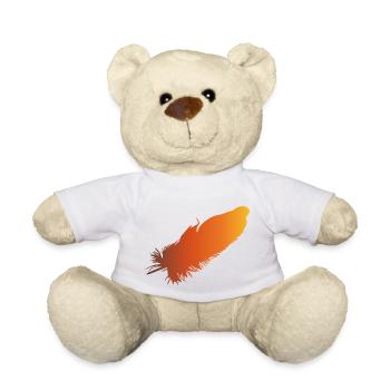 Feder - Teddy - Weiß - Vorne