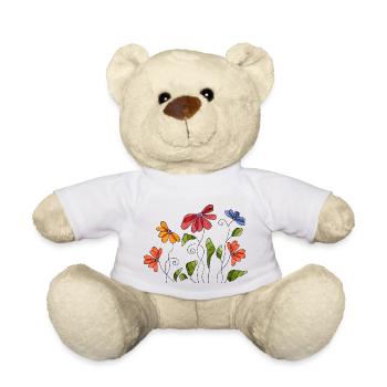 Fleur - Nounours - blanc - Devant