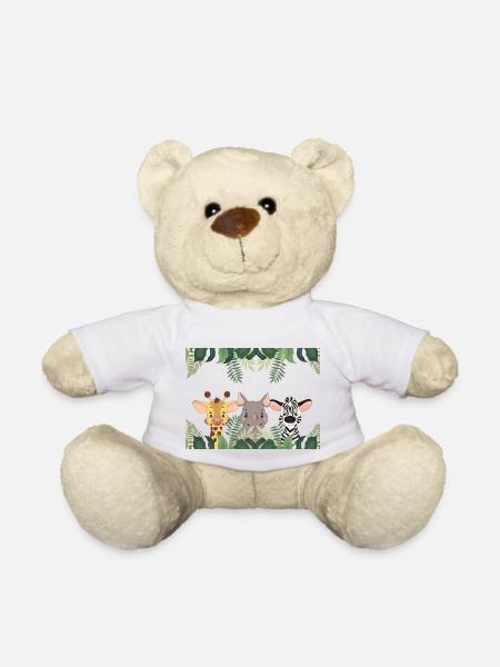 Wildtiere - Teddy - Weiß