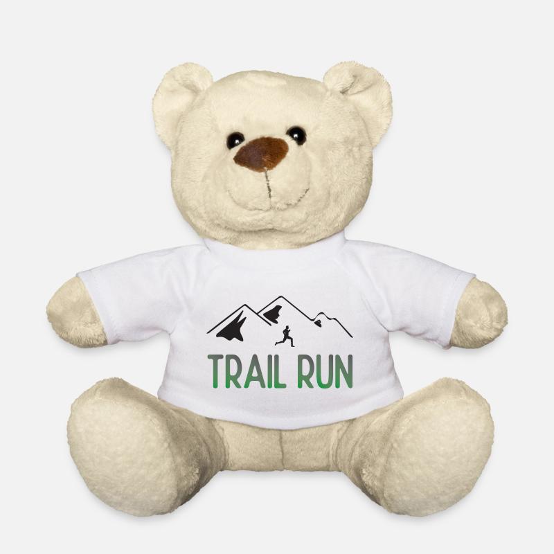 Course de sentier - Nounours - blanc