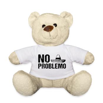 No Problem Sombrero No Problemo - Nounours - blanc - Devant
